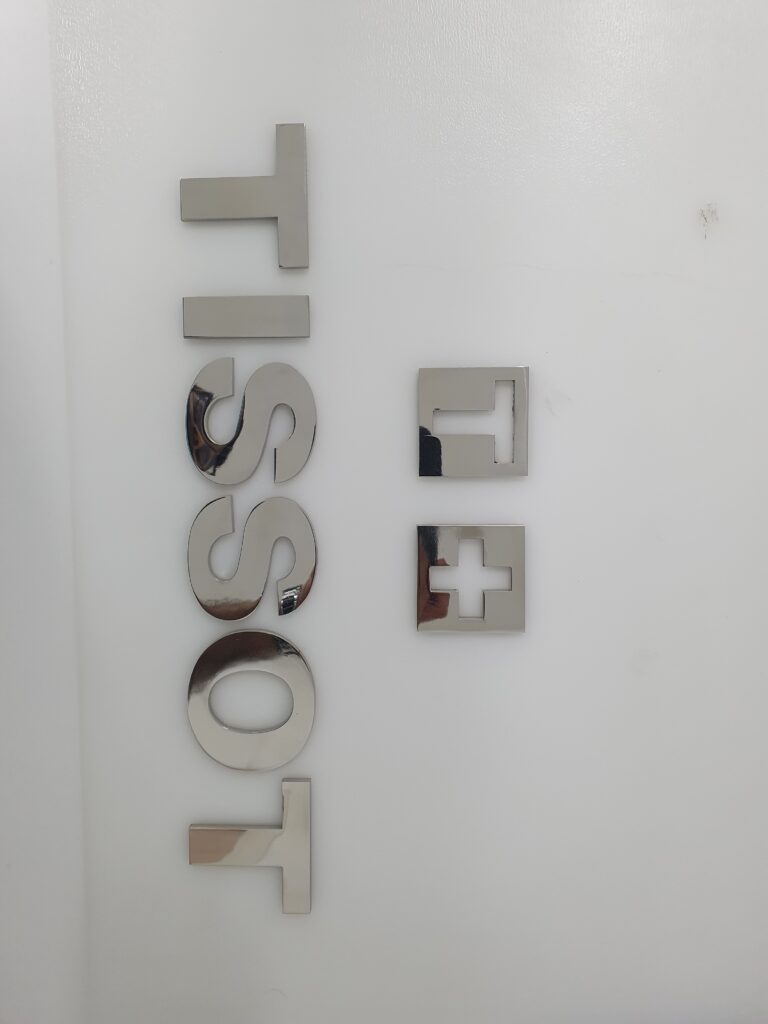 Mirror Finish Letter Signage